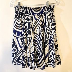 Banana Republic elastic waist cotton circle skirt M